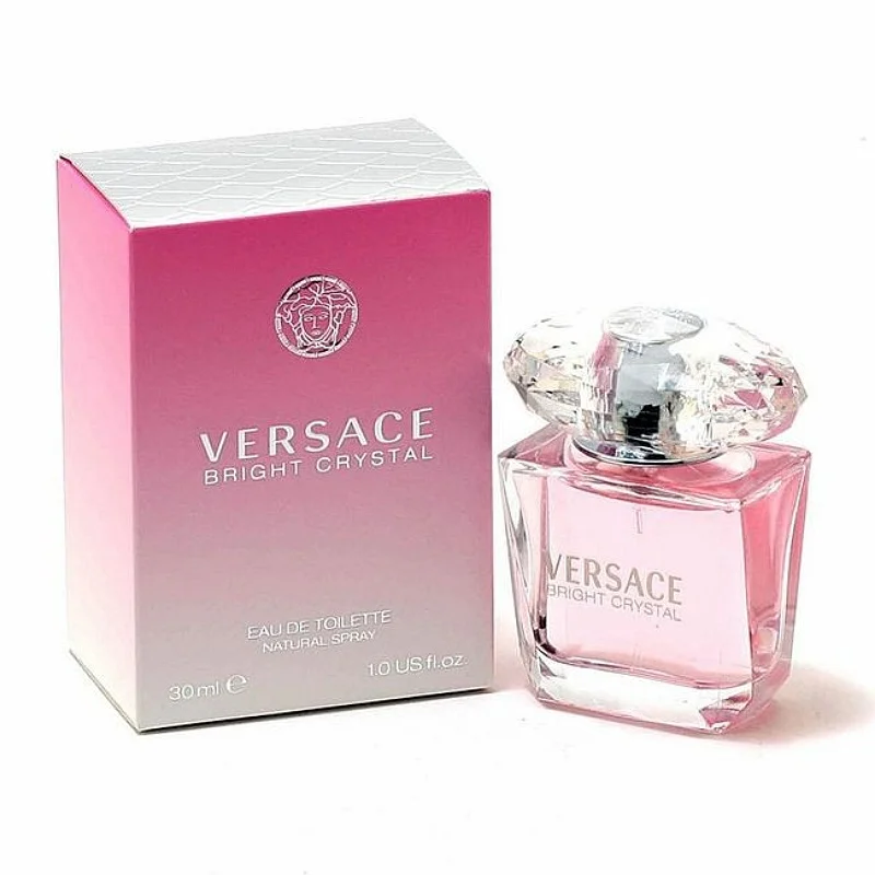 خرید عطر برایت کریستال ورساچه | رایحه‌ای لطیف، گلی و زنانه با طراحی جواهرگونه